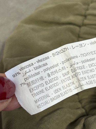 Dětské kalhoty ZARA 93 % viskoza