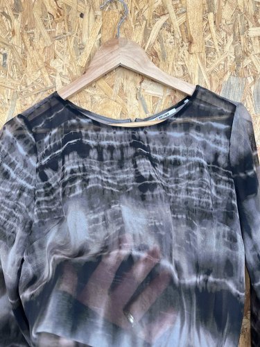 Prodloužená tunika rich&royal s podílem hedvábí a poylamidu