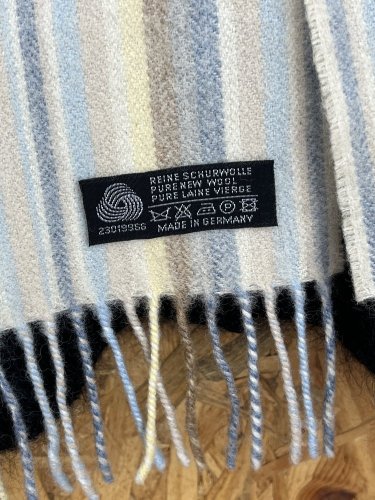 Vlněný šál Made in Germany 100 % vlna