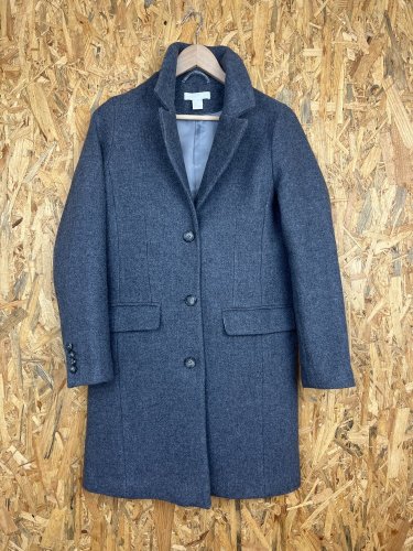 Vlněný kabát H&M 65 % vlna