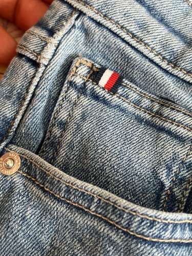 Skinny džíny Tommy Hilfiger s podílem bavlny a elastanu