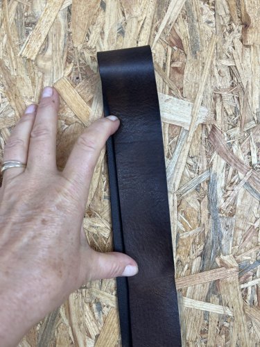 Kožený pásek H&M 100 % kůže