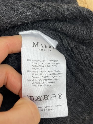 Uni svetr Maerz 37 % alpaka 18 % vlna