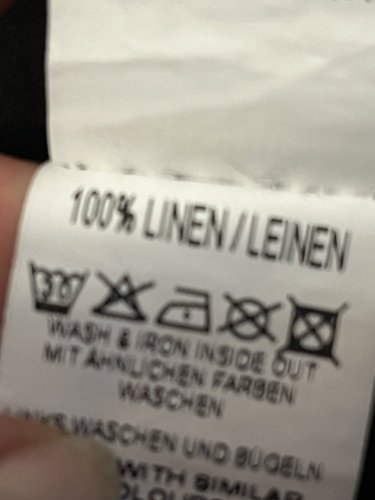 Oversize kalhoty Tredy 100 % len