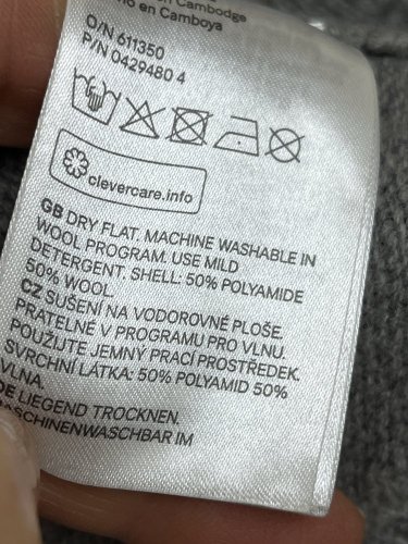 Pánský kardigan H&M 50 % vlna