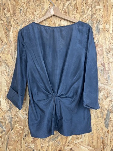 Hedvábná tunika Made in Italy s podílem hedvábí