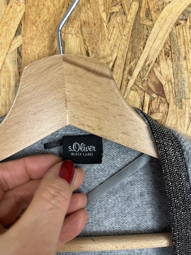 Prodloužený kardigan s.Oliver 50 % vlna 15 % modal