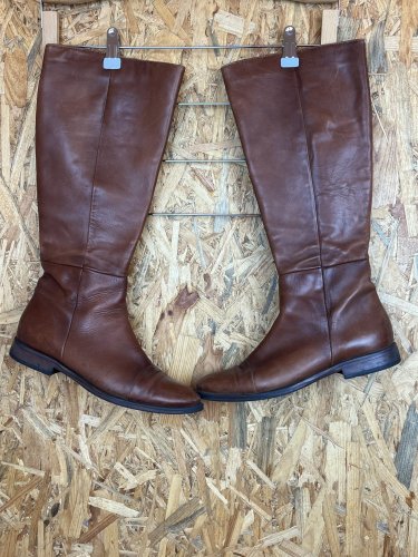 Celokožené kozačky Made in Italy 100 % kůže