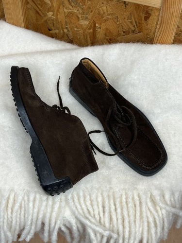 Kožené boty TOD´S 100 % kůže