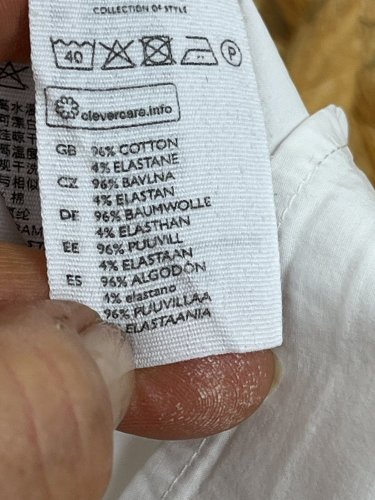Bavlněná tunika COS 96 % bavlna