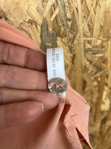 Oversize hedvábná tunika Pscollection 100 % hedvábí