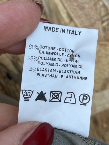 Nadčasová tunika Made in Italy 68 % bavlna