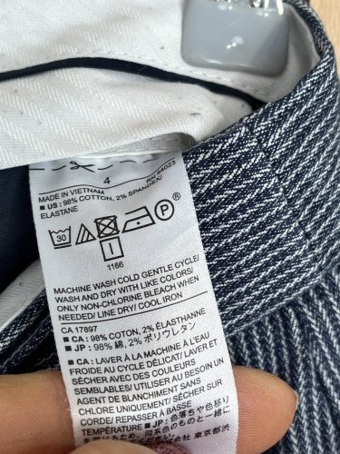 Námořní kalhoty Banana Republic 98 % bavlna