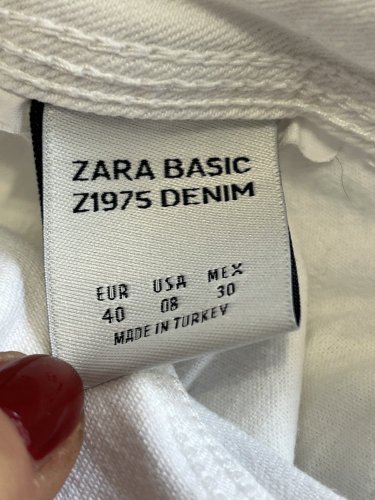 Džíny Zara s podílem bavlny a elastanu