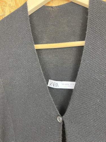 Oversize svetr ZARA s podílem polyamidu a vlny