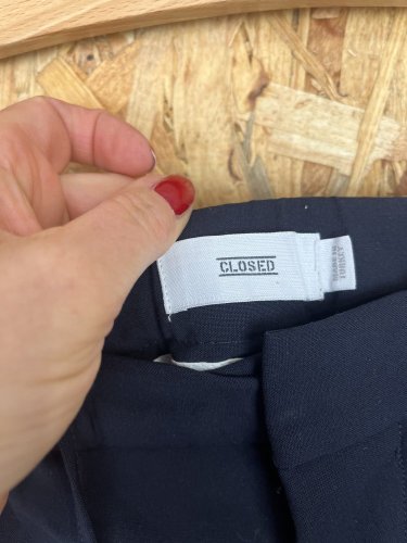 Pánské kalhoty Closed 95 % vlna