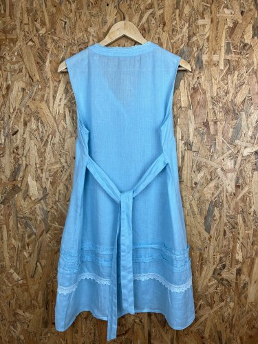 Lněné šaty Anne L. 100 % len