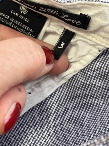 Pánské kalhoty Maison Scotch s podílem lnu a bavlny