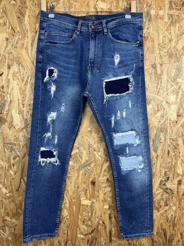 Pánské džíny ZARA s podílem bavlny a elastanu