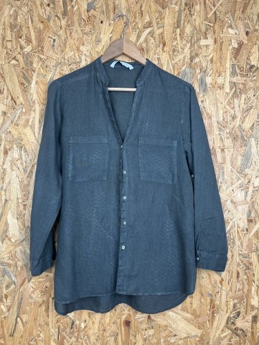 Lněná košile ZARA 100 % len