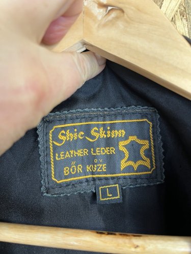 Pánská vesta Made in Germany 100 % kůže