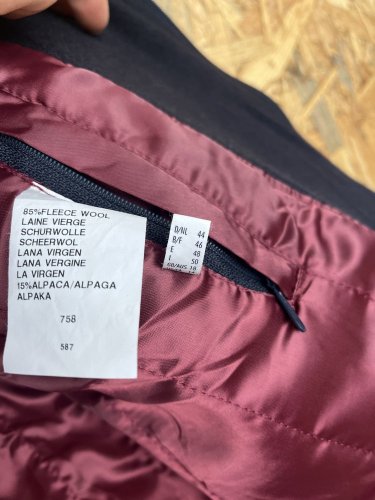 Námořní kabát SympaTex 85 % vlna 15 % alpaka