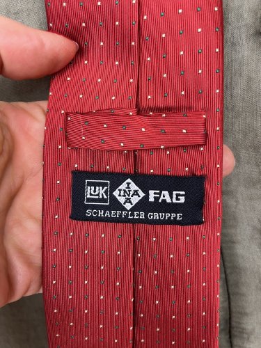 Hedvábná kravata FAG 100 % hedvábí