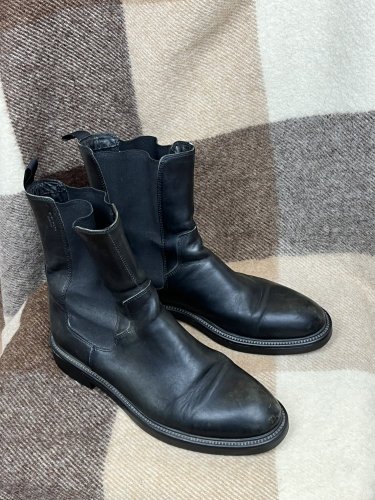 Kotníkové boty Vagabond 100 % kůže