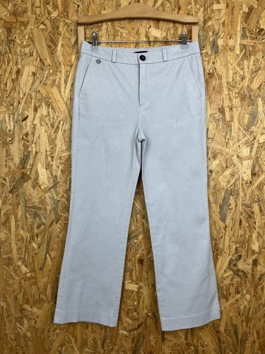 Široké kalhoty Massimo Dutti s podílem bavlny a elastanu