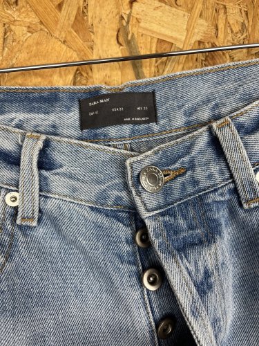 Pánské džíny ZARA s podílem bavlny a elastanu