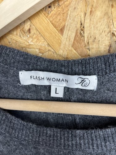 Vlněný svetr Flash Woman 50 % vlna