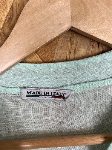 Lněná tunika Made in Italy 100 % len