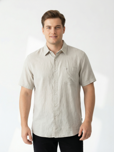 Pánská košile Bowling 100 % len