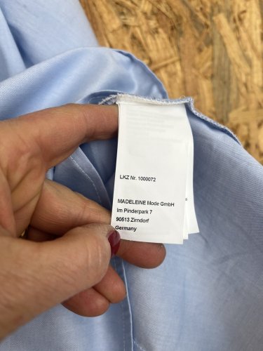 Nadčasová košile Madeleine 96 % bavlna