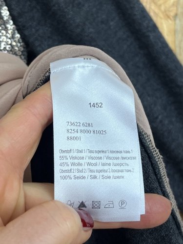 Tunika Marc Aurel 55 % viskoza 45 % vlna a 100 % hedvábí