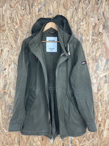Pánská parka Tommy Hilfiger 80 % bavlna