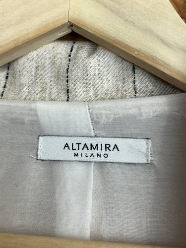 Lněné sako Altamira 70 % viskoza 30 % len