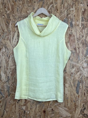 Lněný top Made in Italy 100 % len