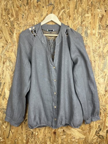 Lněná tunika Made in Italy 100 % len