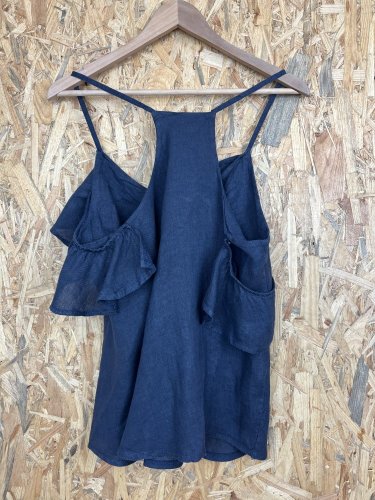 Lněný top Made in Italy 100 % len