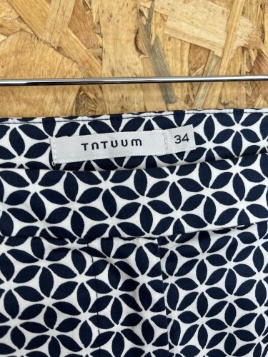 Široké kalhoty Tatuum s podílem bavlny a elastanu