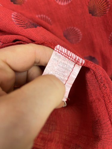 Bavlněná tunika Made in Italy 100 % bavlna