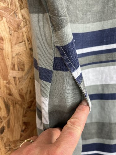 Lněné šaty Made in Italy 100 % len