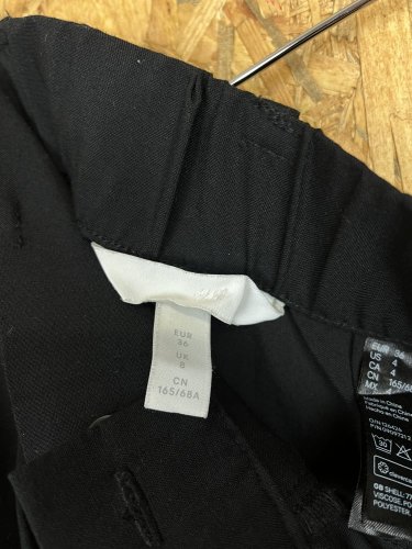 Široké kalhoty H&M 77 % polyester 23 % viskoza