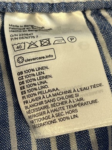 Široké kalhoty H&M 100 % len