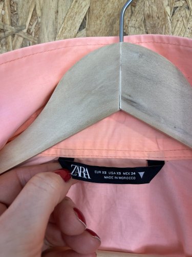 Prodloužená košile ZARA 100 % bavlna