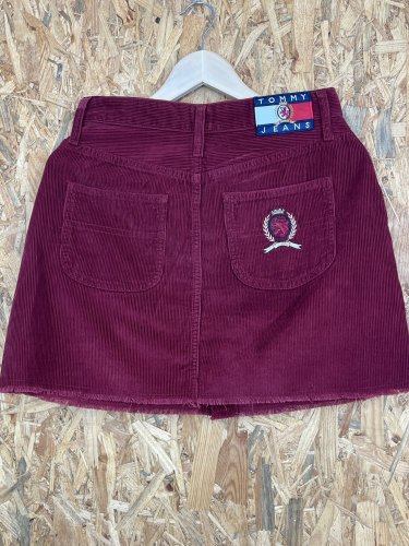 Bavlněná sukně Tommy Hilfiger 100 % bavlna