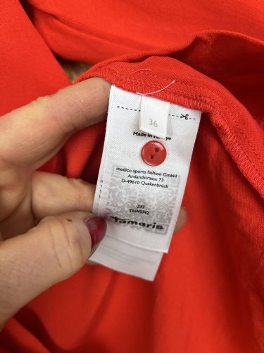 Nadčasová tunika Tamaris 100 % viskoza