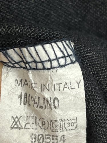Lněné šaty Made in Italy 100 % len