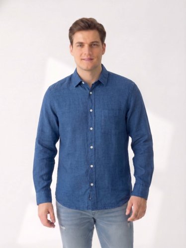 Pánská košile H&M 72 % bavlna 28 % len